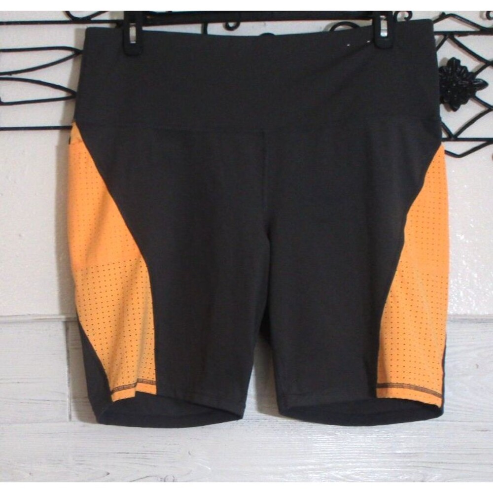 Xerson Biker Activewear Shorts Women's Size 2X Multicolor Pull On Pockets